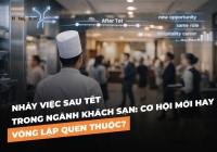 Nhảy việc sau Tết trong ngành khách sạn: cơ hội mới hay vòng lặp quen thuộc?