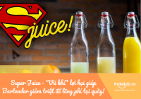 Super Juice - “Vũ khí” lợi hại giúp Bartender giảm triệt để lãng phí tại quầy
