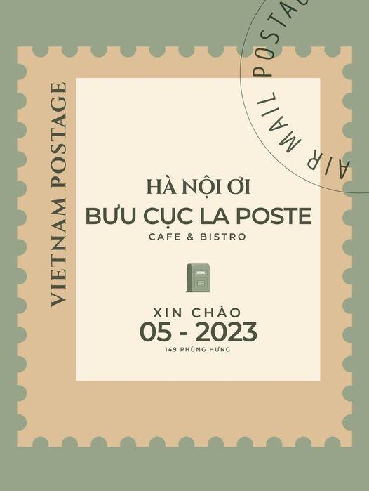 BƯU CỤC LA POSTE - Cafe & Bistro