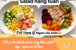 Đổi vị cho khách với 10 công thức salad đẹp - ngon mà dễ làm