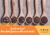 Grind size là gì? Điều chỉnh Grind size thế nào là chuẩn?