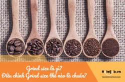 Grind size là gì? Điều chỉnh Grind size thế nào là chuẩn?