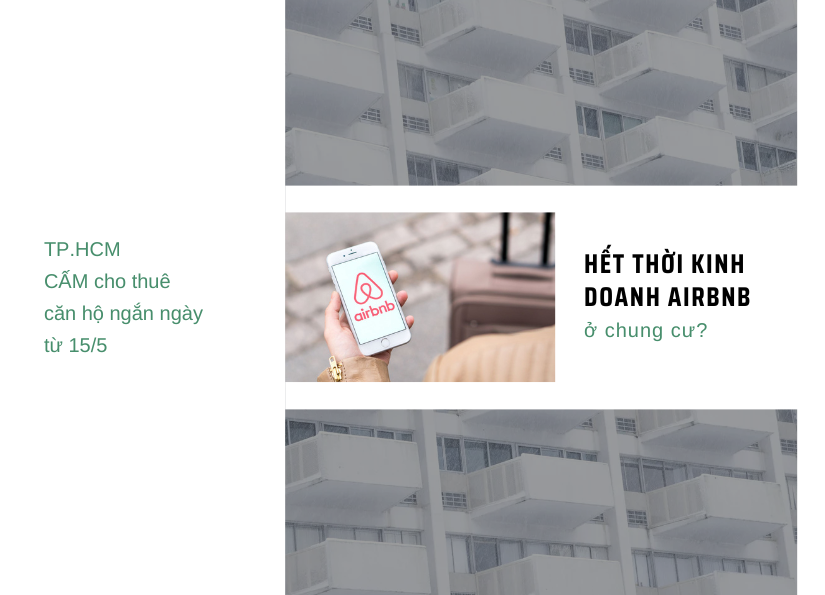 Cấm cho thuê căn hộ ngắn ngày, kinh doanh Airbnb than trời…