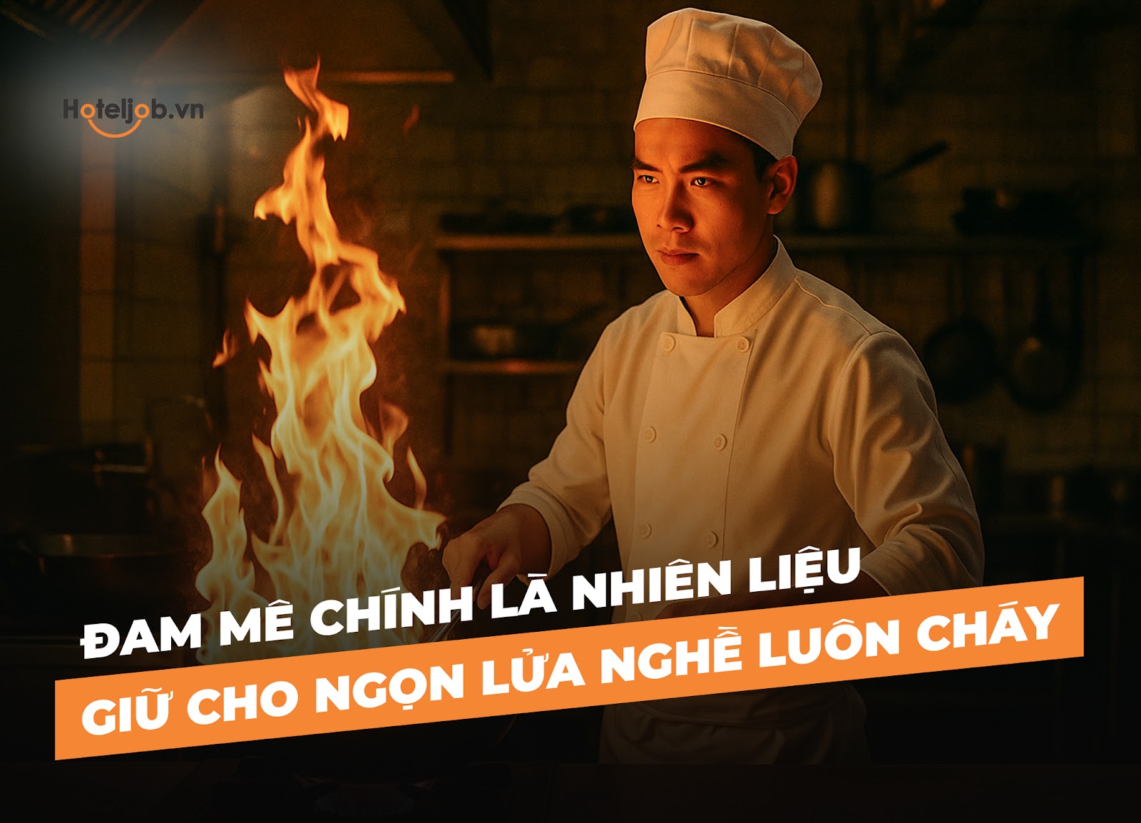 Đam mê chính là nhiên liệu giữ cho ngọn lửa nghề luôn cháy