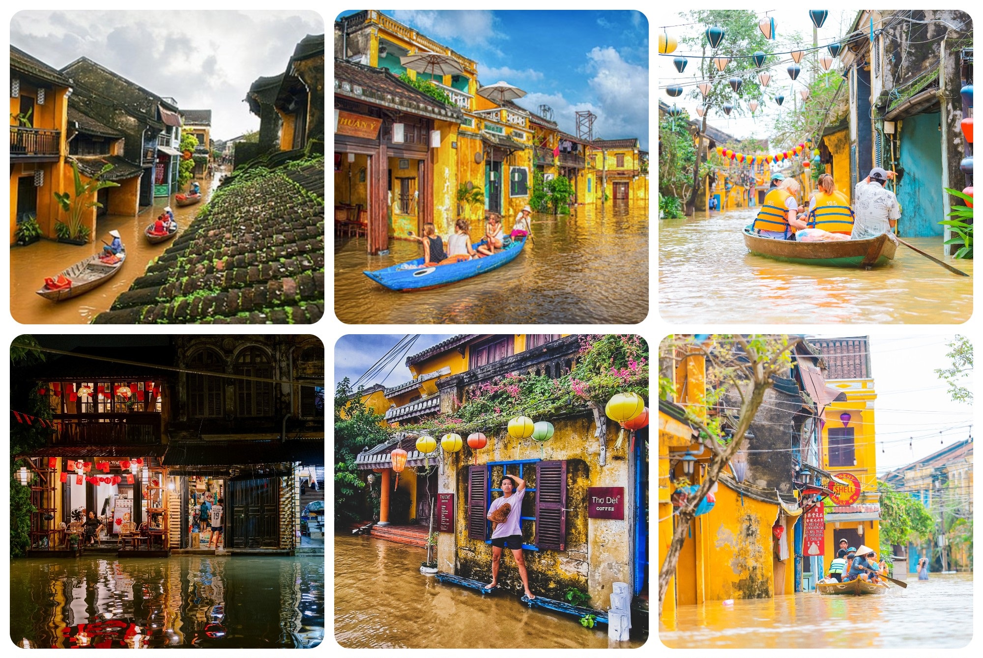 Khóc – Cười cảnh chạy lũ lớn tại Hội An