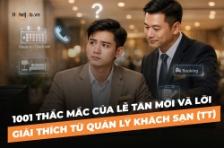 1001 thắc mắc của lễ tân mới và lời giải thích từ quản lý khách sạn (tt)