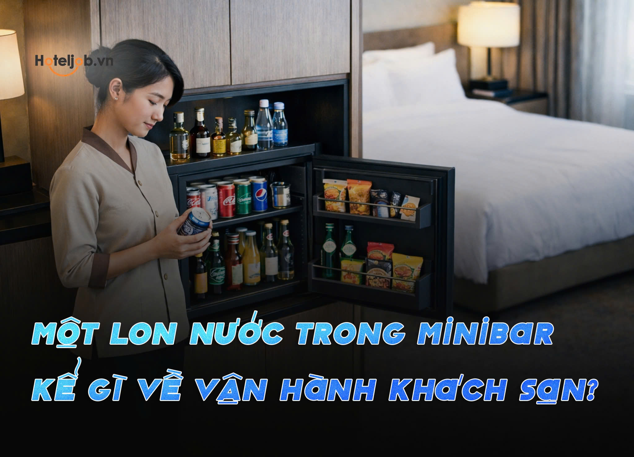 Một lon nước trong Minibar kể gì về vận hành khách sạn?